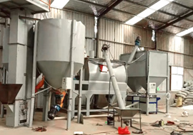 Industry Cement Powder Horizontal Blender Ribbon Mixer