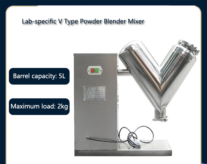 Lab V Type Powder Blender Mixer