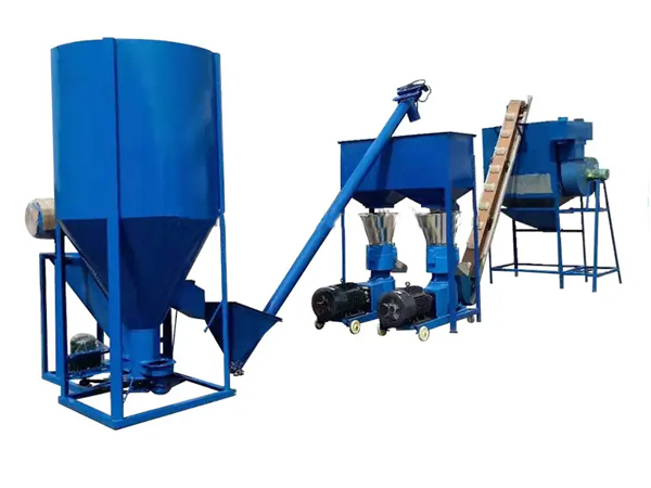 Large Feed Crushing Mixer