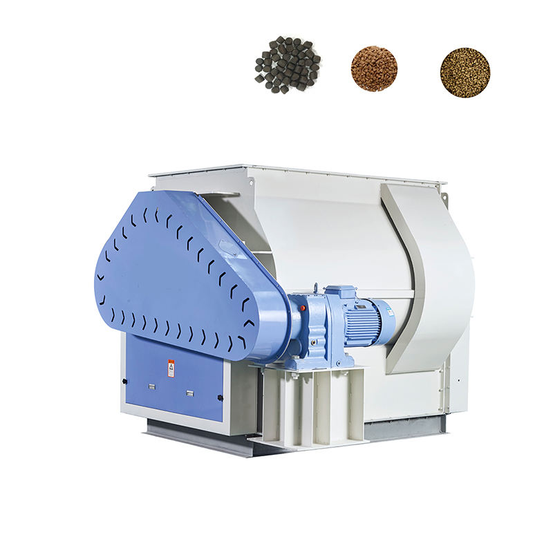 Double Shaft Paddle Feed Mixer