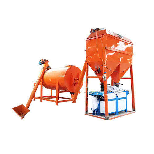 Dry mortar intelligent control mixer