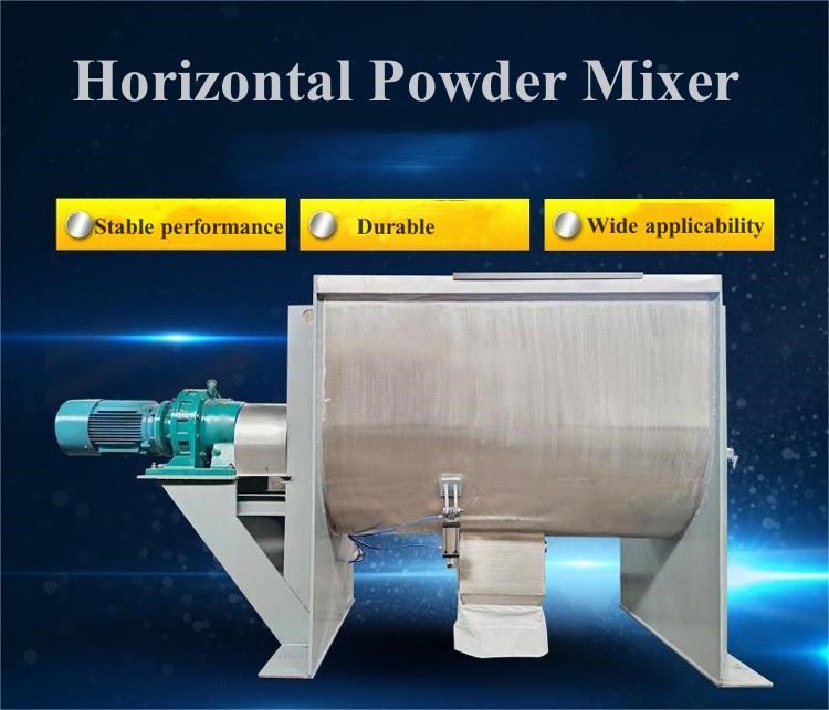 Horizontal Powder Mixer