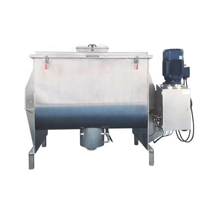 Horizontal Double Ribbon Mixer Machine for Dry Powder Mixing