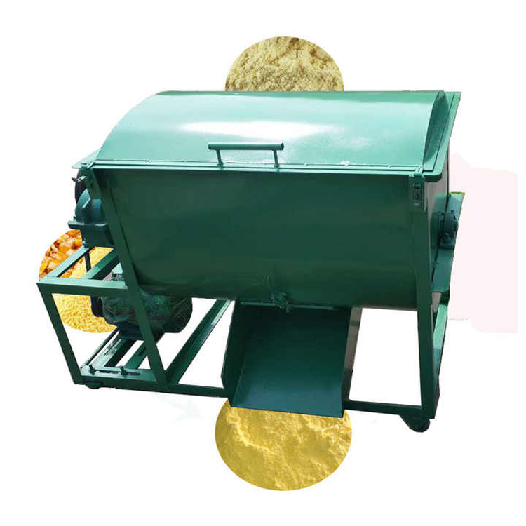 Horizontal Double Ribbon Mixer Machine for Dry Powder Mixing