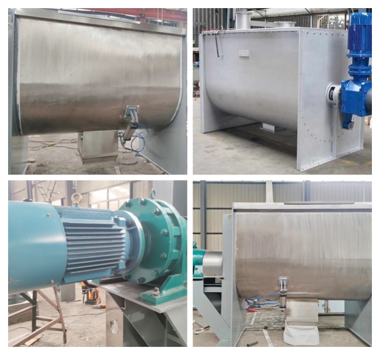 Horizontal Ribbon Blender for Making Powder Coatings