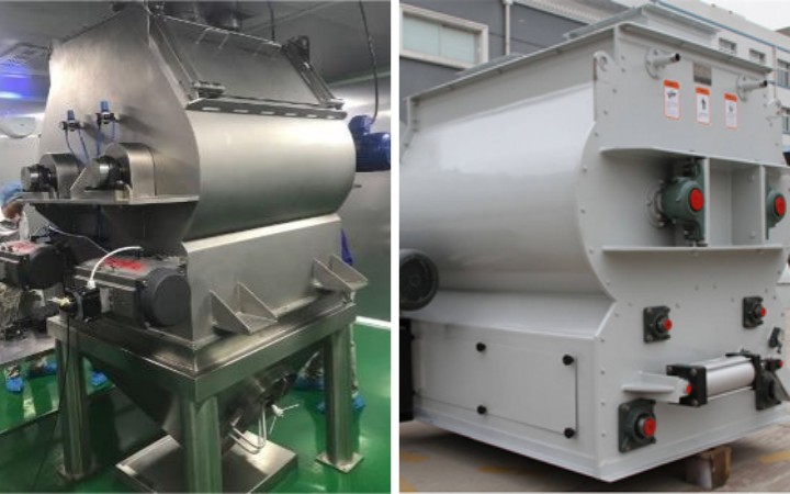 Advantages of gravityless twin shaft paddle mixer 